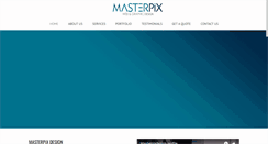 Desktop Screenshot of masterpixdesign.com